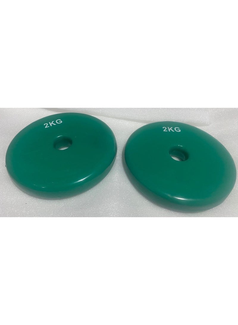 إليت طارات اوزان فينيل ألوان 2 كجم إليت - Image 3